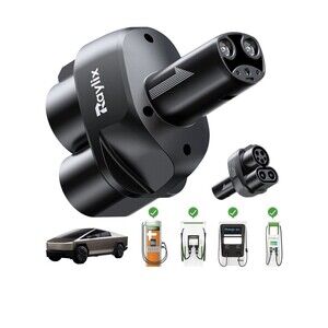 Raylix CCS1 T1 to NACS Tesla Supercharger Adapter Fast Charge w Carry Case